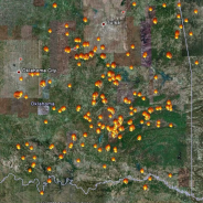 Incident Mapping – Tracking Wildfire Emergency in Central US with GeoIntelis